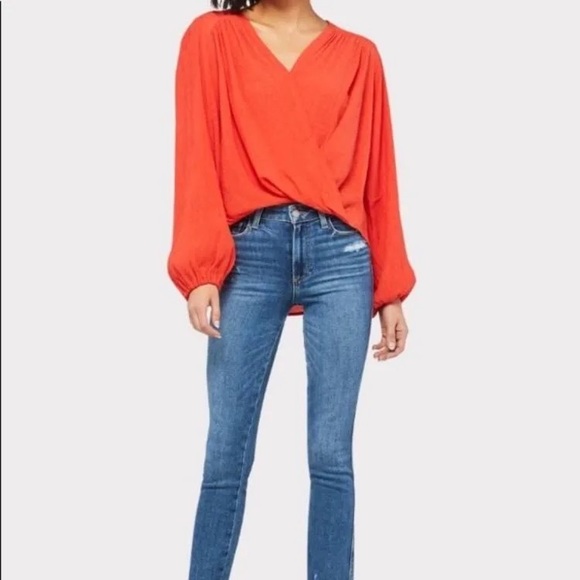 Free People Women's Check on It Wrap Top - Picture 5 of 9